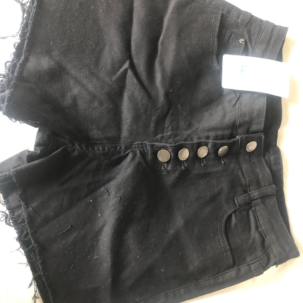 Black shorts